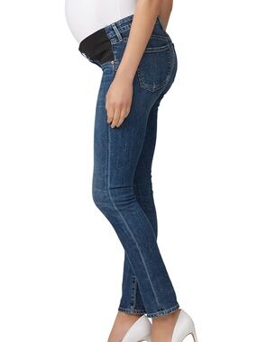 Citizens Of Humanity Racer Jeans, Maternity Jeans, Size 25, Elastic Panel, Blue